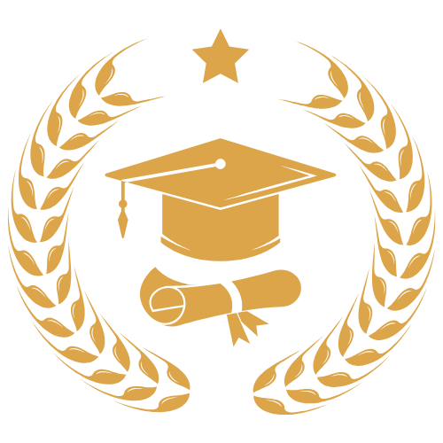 Specialized Care Psychology Logo with Graduation Cap and Diploma Specialized psychology logo with graduation cap and diploma symbolizing advanced education and clinical expertise